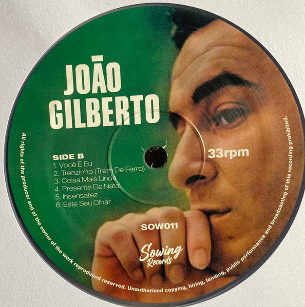 João Gilberto (CLEAR) | Mint (M)
