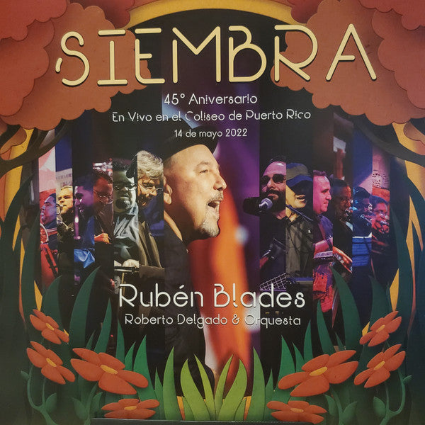 Ruben Blades - Siembra 45 Aniversario En Vivo en el Coliseo de Puerto Rico 14 de mayo 2022 (2xVINYL) | Mint (M) Mint (M)