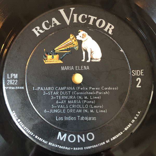 Los Indios Tabajaras - Maria Elena | Excellent (EX) Excellent (EX)