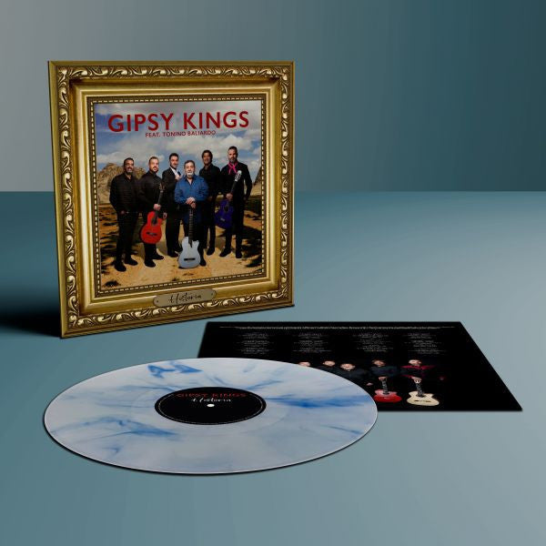 Gipsy Kings Feat. Tonino Baliardo - (PRE ORDER 5/15/26) Historia (White And Blue Marble Vinyl) |