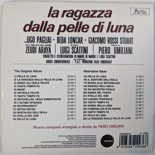 La Ragazza Dalla Pelle Di Luna (CD) | Mint (M) Mint (M)