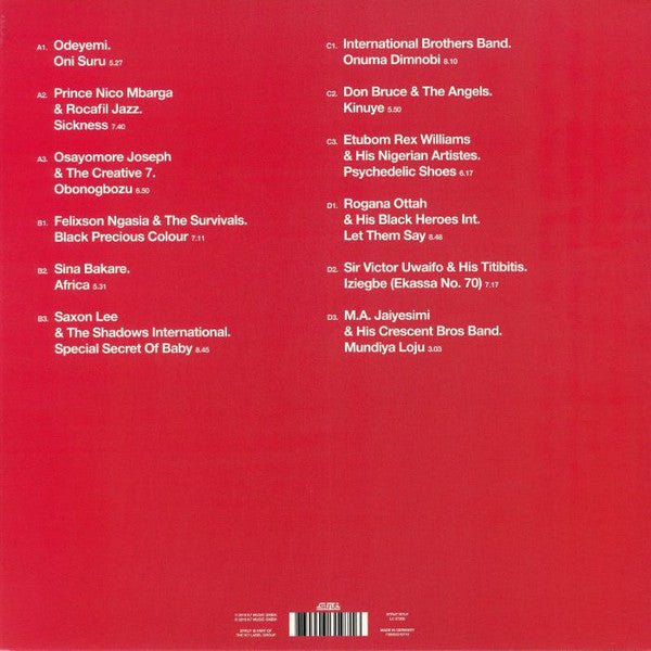 Nigeria 70 (No Wahala: Highlife, Afro-Funk & Juju 1973-1987)(VINYL) |