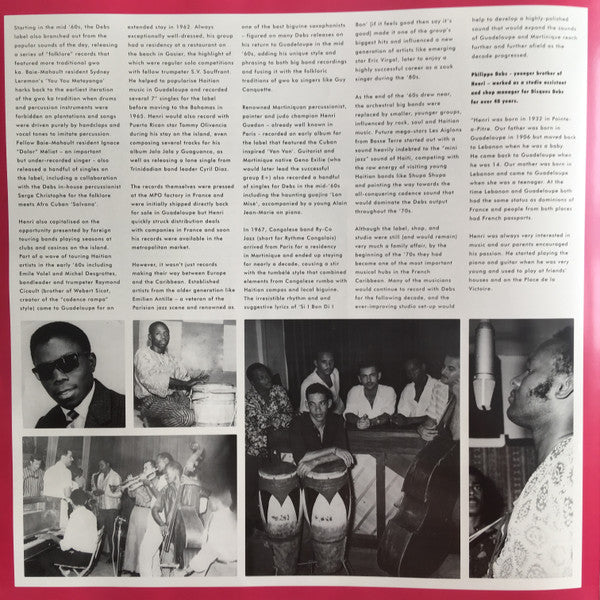 Disques Debs International Volume 1 (2xVINYL)(An Island Story: Biguine, Afro Latin & Musique Antillaise 1960-1972) | Mint (M) Mint (M)