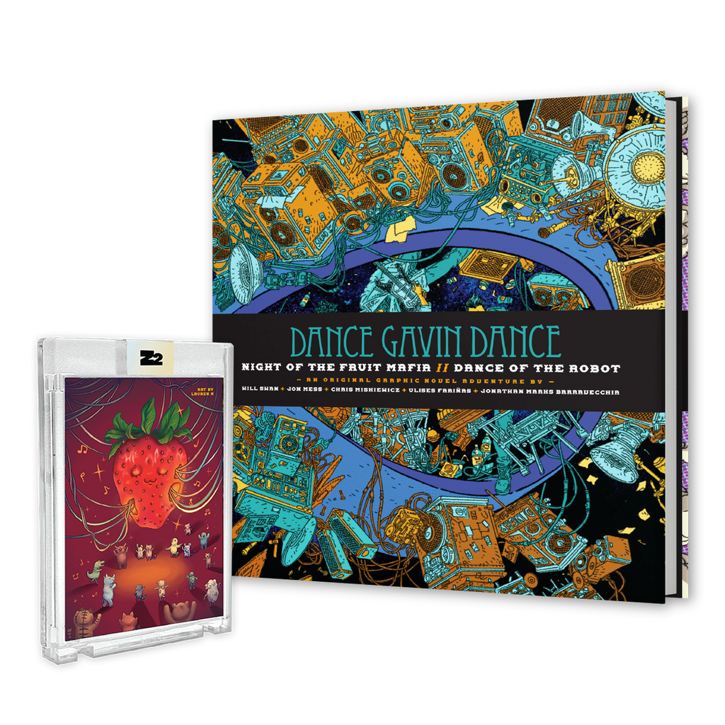 Dance Gavin Dance: Night of the Fruit Mafia // Dance of the Robot – Graphic Novel + Collector's Card (Standard Edition)