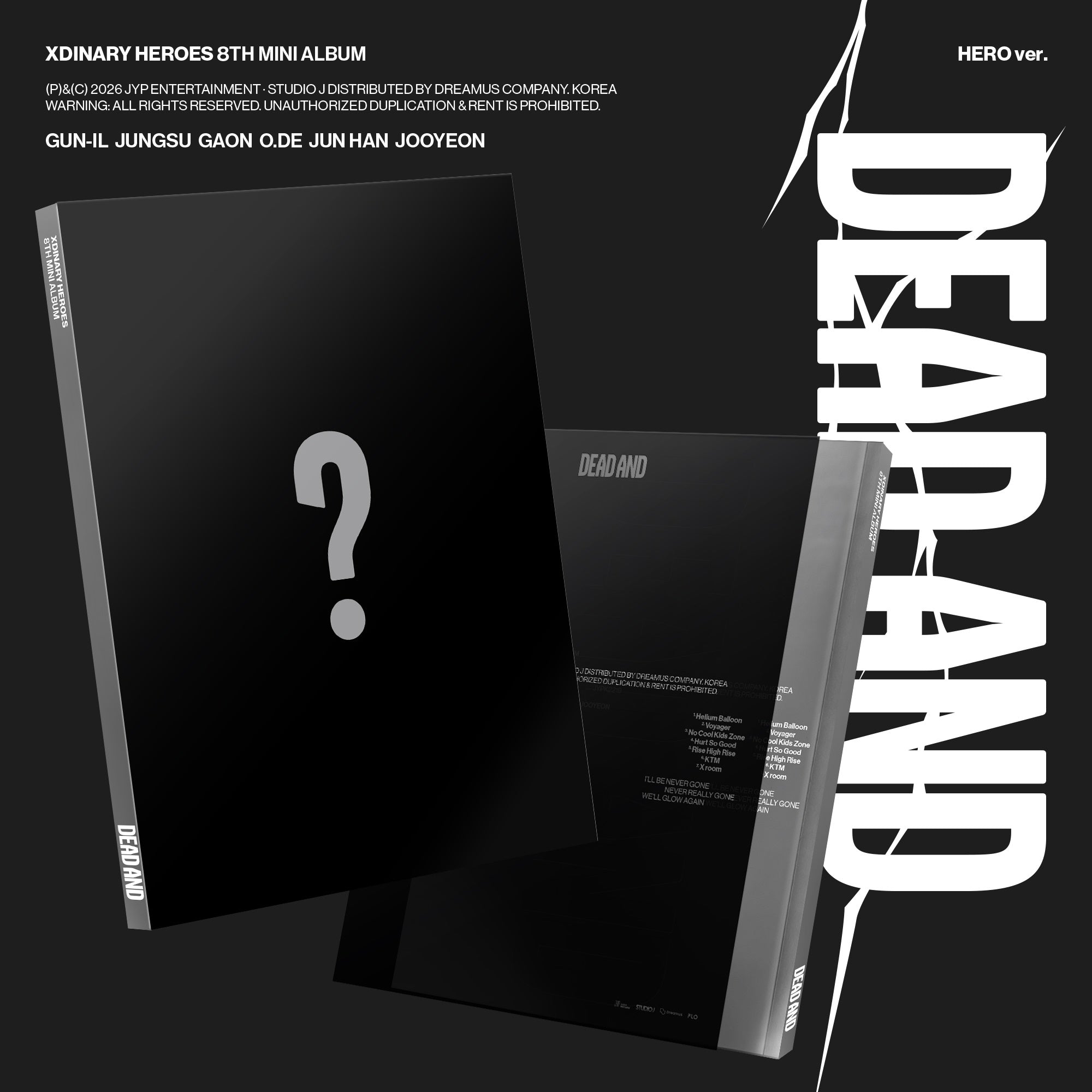 Dead And [Hero Ver.] Music CD