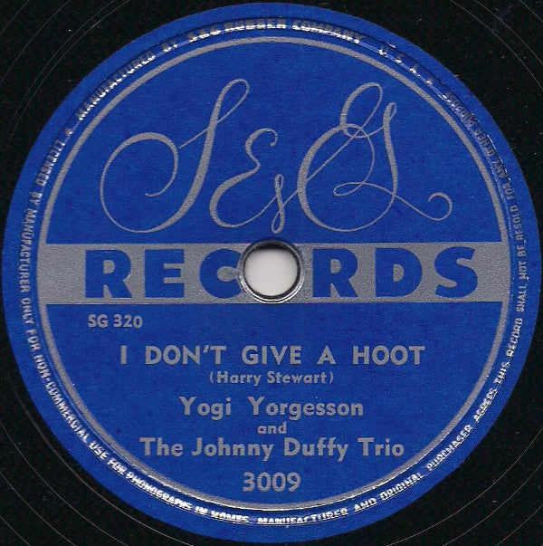 My Clam Digger Sweetheart / I Don't Give A Hoot | Very Good Plus (VG+) Generic