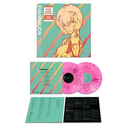 Evangelion Finally (Colored Vinyl, Pink) (2 Lp's) Vinyl Record