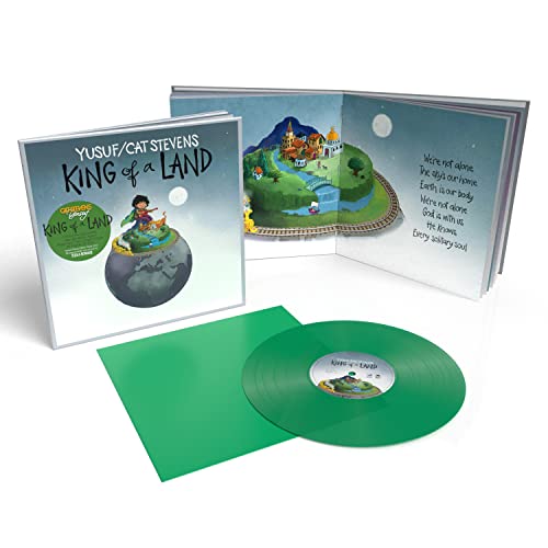 Yusuf / Cat Stevens King of a Land (Limited Edition Green Vinyl + 36-Page Booklet) Vinyl Record