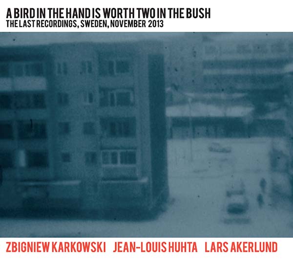 A Bird in the Hand Is Worth Two in the Bush: The Last Recordings, Sweden, November 2013 Music CD