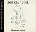ZOS KIA/COIL - Silence And Secrecy Music CD Music CD