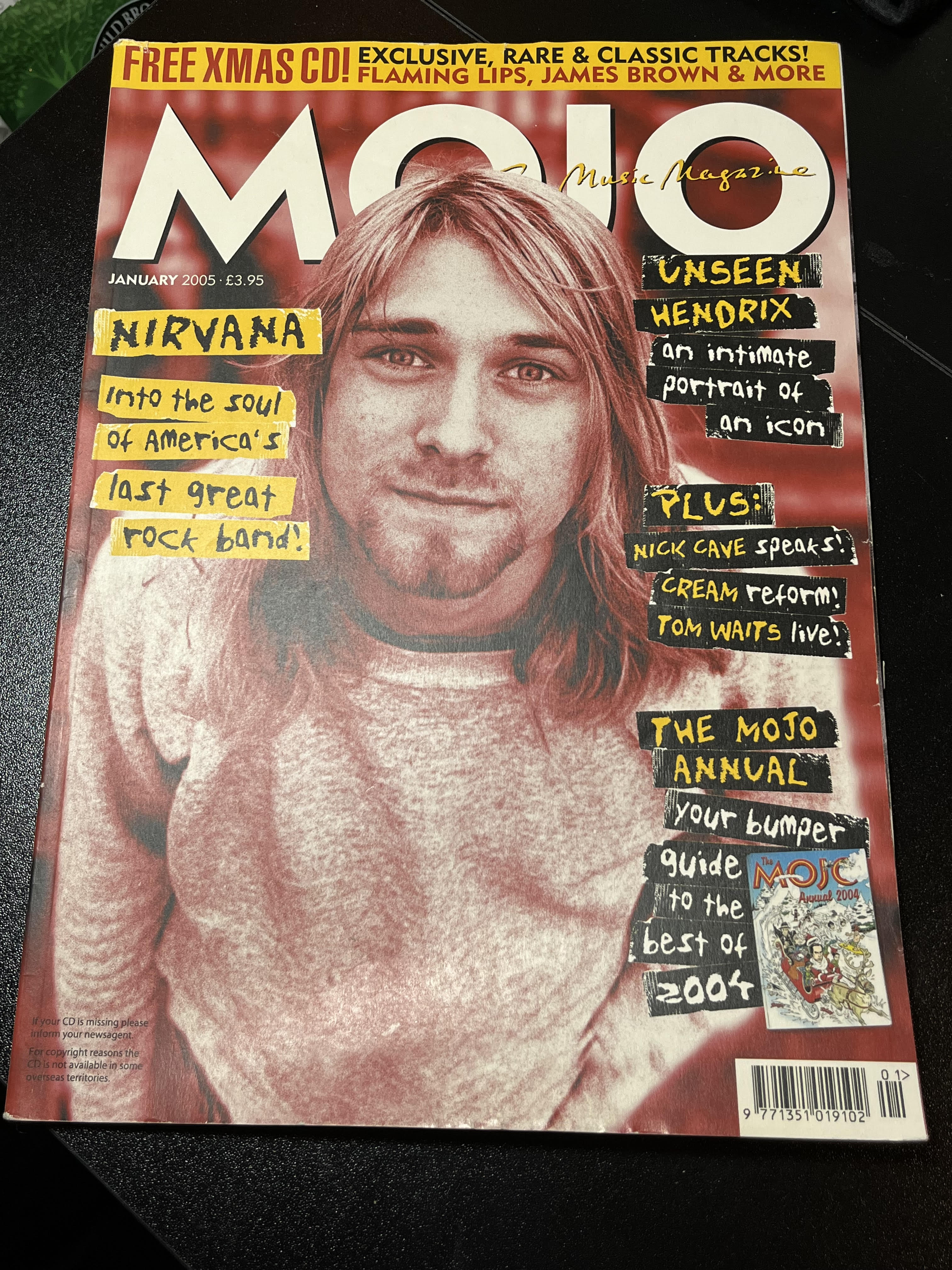 -. - MOJO JAN 2005 NIRVANA music magazine |